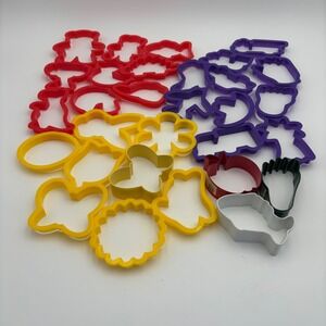 Unbranded Cookie Cutter Set Unisex OS Multicolor Excellent Animal Vehicle Shapes